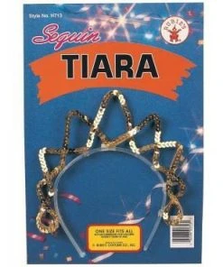 Rubie's Sequin Tiara Headband Adults