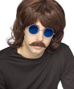 Rubie's Letter S Costumes Shag 70s Brown Adult Wig