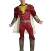 Rubie's Shazam Deluxe Costume For Adults - Warner Bros Shazam!