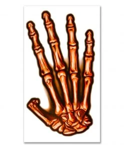 Rubie's Skeleton Large Temporary Tattoo Kit Adults