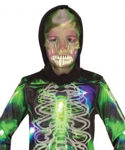Rubie's Skeleton Spooky Glow In The Dark Costume For Kids