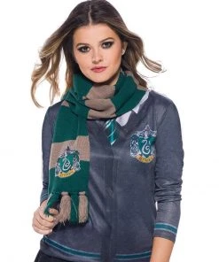 Rubie's Slytherin Deluxe Scarf For Kids - Warner Bros Harry Potter