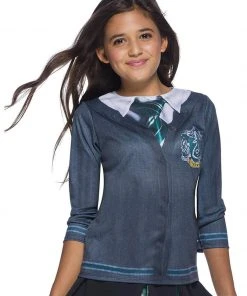 Rubie's Slytherin Top For Kids - Warner Bros Harry Potter 8 Rubie's Slytherin Top For Kids - Warner Bros Harry Potter