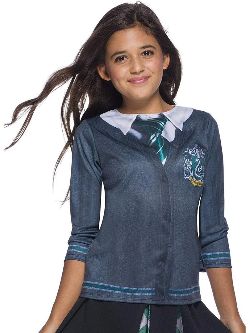 Rubie's Slytherin Top For Kids - Warner Bros Harry Potter 5 Rubie's Slytherin Top For Kids - Warner Bros Harry Potter