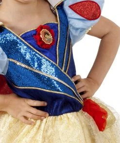 Rubie's Snow White Glitter & Glow Premium Costume For Kids (4-6 Yrs) - Disney Snow White