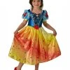 Rubie's Snow White Rainbow Deluxe Costume For Kids - Disney Snow White