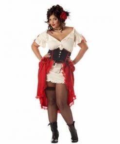 California Costume Collections Spanish Cantina Gal Plus Size Costume For Adults