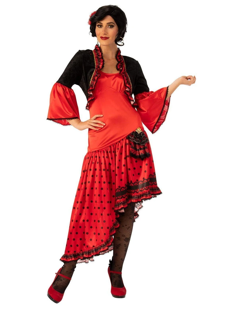 Rubie's Spanish Dancer Costume For Adults 3 Rubie's Spanish Dancer Costume For Adults