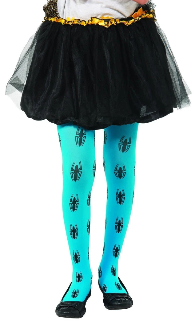 Rubie's Spider-Girl Blue Tights For Kids -- Marvel Spider-Girl 3 Rubie's Spider-Girl Blue Tights For Kids -- Marvel Spider-Girl