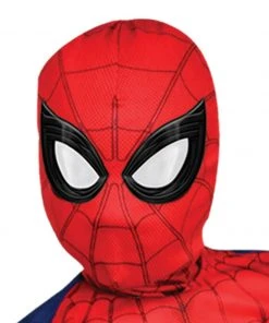 Rubie's Spider-Man Deluxe Fabric Mask For Kids - Marvel Spider-Man No Way Home