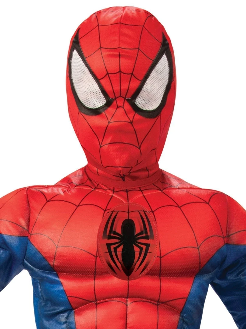 Rubie's Spider-Man Deluxe Lenticular Costume For Kids & Tweens - Marvel Spider-Man 4 Rubie's Spider-Man Deluxe Lenticular Costume For Kids & Tweens - Marvel Spider-Man