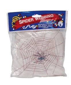 Rubie's Spider Webbing With Spiders - White Accessories