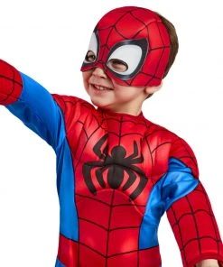 Rubie's Kids Spidey Deluxe Costume For Toddlers - Marvel Spidey & His Amazing Friends