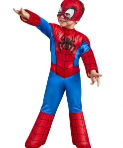 Rubie's Kids Spidey Deluxe Costume For Toddlers - Marvel Spidey & His Amazing Friends