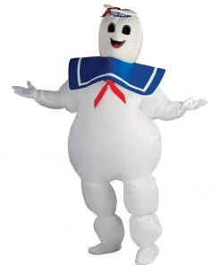 Rubie's Stay Puft Marshmallow Inflatable Costume For Adults - Warner Bros Ghostbusters
