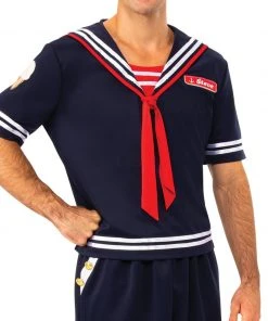 Rubie's Steve 'Scoops Ahoy Uniform Deluxe Costume For Adults - Netflix Stranger Things