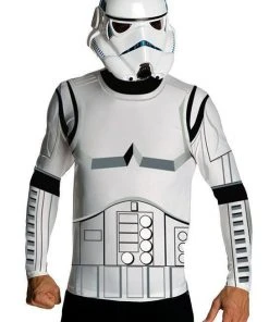 Rubie's Stormtrooper Top & Mask Set For Adults - Disney Star Wars