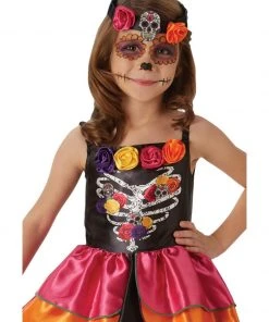 Rubie's Sugar Skull Day Of The Dead Costume For Kids