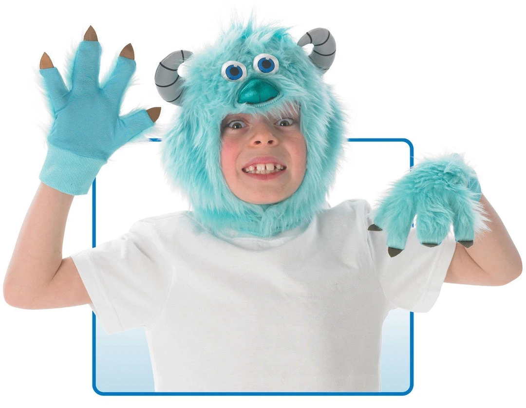 Rubie's Sully Headpiece And Gloves For Kids - Disney Pixar Monsters Inc 3 Rubie's Sully Headpiece And Gloves For Kids - Disney Pixar Monsters Inc