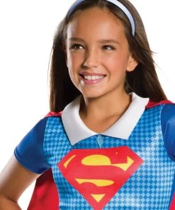 Rubie's Supergirl Classic Costume For Kids – Warner Bros DC Super Hero Girls