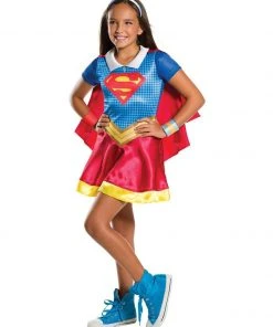 Rubie's Supergirl Classic Costume For Kids – Warner Bros DC Super Hero Girls