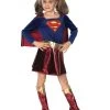 Rubie's Supergirl Deluxe Costume For Kids - Warner Bros DC Comics 2 Rubie's Supergirl Deluxe Costume For Kids - Warner Bros DC Comics
