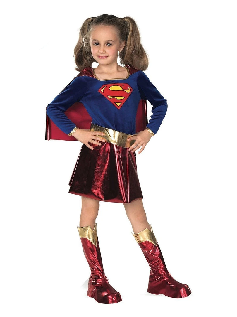 Rubie's Supergirl Deluxe Costume For Kids - Warner Bros DC Comics 3 Rubie's Supergirl Deluxe Costume For Kids - Warner Bros DC Comics