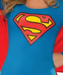 Rubie's Supergirl Dress With Wings Costume For Adults - Warner Bros DC Comics