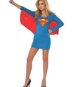 Rubie's Supergirl Dress With Wings Costume For Adults - Warner Bros DC Comics
