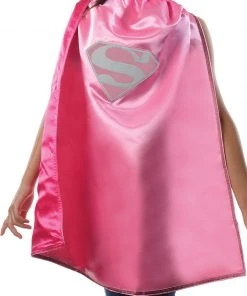 Rubie's Supergirl Pink Cape For Kids - Warner Bros DC Comics