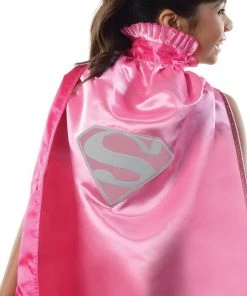 Rubie's Supergirl Pink Cape For Kids - Warner Bros DC Comics