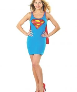 Rubie's Supergirl Tank Dress Costume For Adults - Warner Bros DC Comics