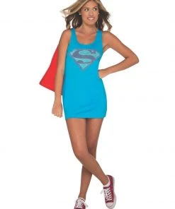 Rubie's Supergirl Tank Dress For Teens - Warner Bros DC Comics