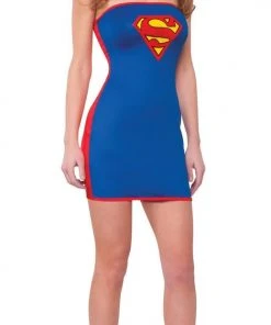 Rubie's Supergirl Tube Dress For Adults - Warner Bros DC Comics