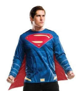 Rubie's Superman Costume Top For Adults - Warner Bros Dawn Of Justice