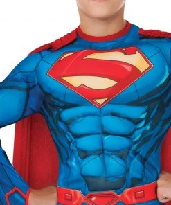 Rubie's Superman Deluxe Costume For Kids - Warner Bros DC Comics