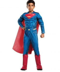 Rubie's Superman Deluxe Costume For Kids - Warner Bros Justice League