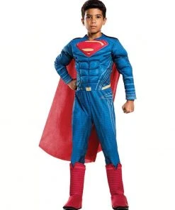 Rubie's Superman Deluxe Costume For Kids - Warner Bros Justice League