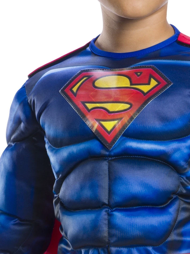 Rubie's Superman Deluxe Lenticular Costume For Kids - Warner Bros DC Comics 4 Rubie's Superman Deluxe Lenticular Costume For Kids - Warner Bros DC Comics