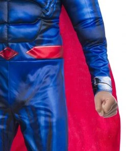 Rubie's Superman Deluxe Lenticular Costume For Kids - Warner Bros DC Comics 8 Rubie's Superman Deluxe Lenticular Costume For Kids - Warner Bros DC Comics