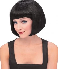 Rubie's Letter S Costumes Supermodel Black Adult Wig