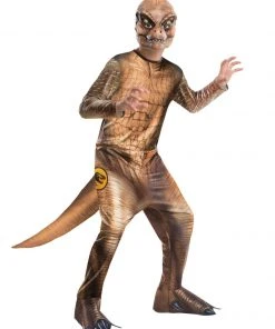 Rubie's T-Rex Deluxe Lenticular Costume For Kids - Universal Jurassic World Dominion