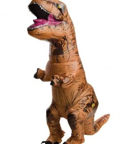 Rubie's Adults T-Rex Inflatable Costume For Teens - Universal Jurassic World