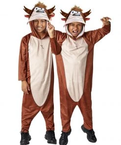 Rubie's Taz Unisex Jumpsuit For Kids - Warner Bros Looney Tunes