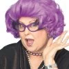 Rubie's The Dame Purple Wig For Adults 1 Rubie's The Dame Purple Wig For Adults