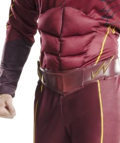 Rubie's The Flash Deluxe Muscle Chest Costume For Adults - Warner Bros Justice League