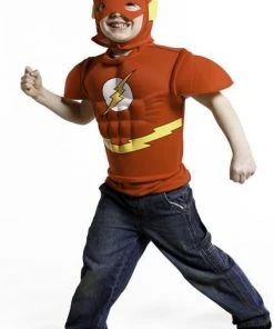 Rubie's The Flash Dress Up Set For Kids - Warner Bros DC Comics