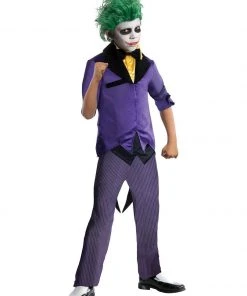 Rubie's The Joker Deluxe Costume For Kids - Warner Bros DC Comics