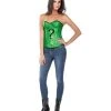 Rubie's The Riddler Sequin Corset For Adults - Warner Bros DC Comics 2 Rubie's The Riddler Sequin Corset For Adults - Warner Bros DC Comics
