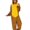 Rubie's Tiger Furry Onesie For Adults